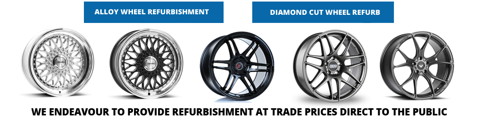 Alloy Wheel Straightening from only 39, Diamond Cut Wheel Straightening from only 79